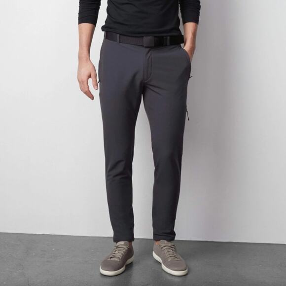 NWOT Mack Weldon Radius Pant Joggers Asphalt Gray Medium
